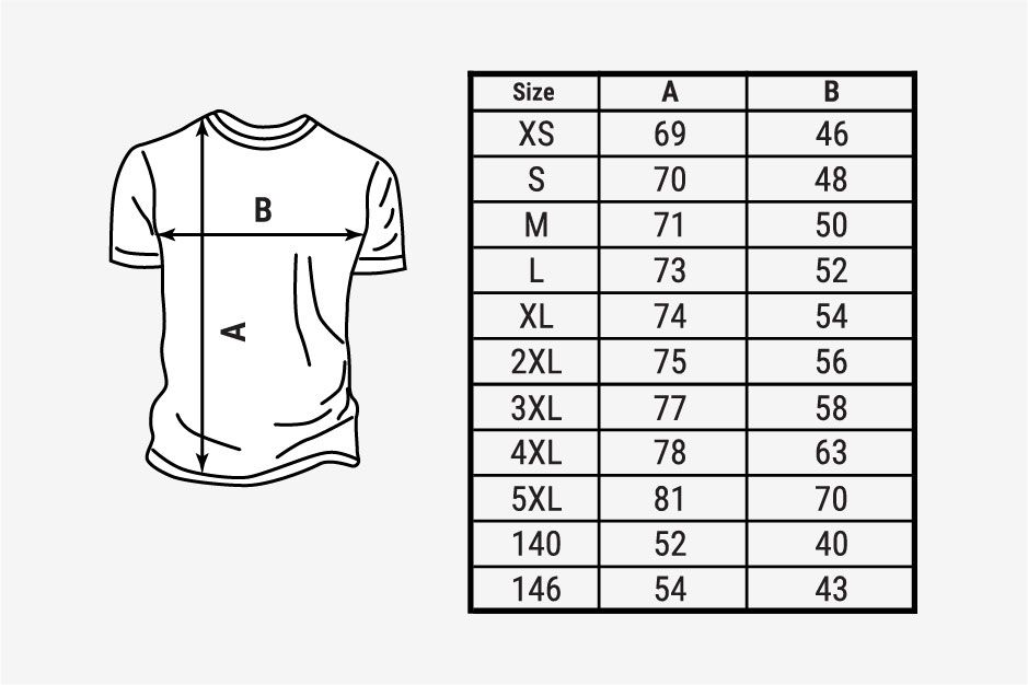 Size table