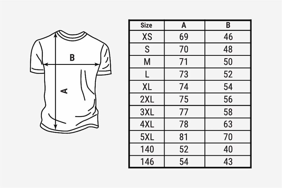 Size table