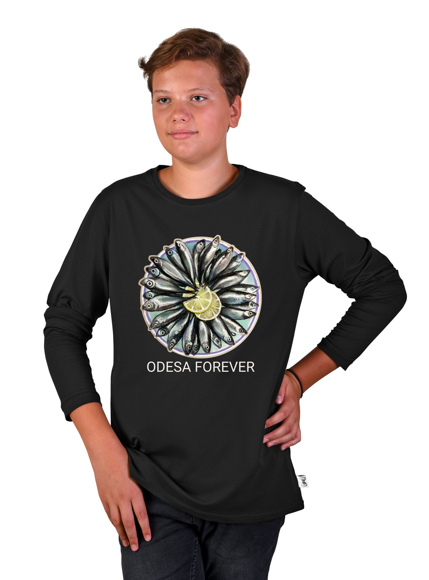 "Odessa forever" teenage t-shirt for a boy, long sleeve