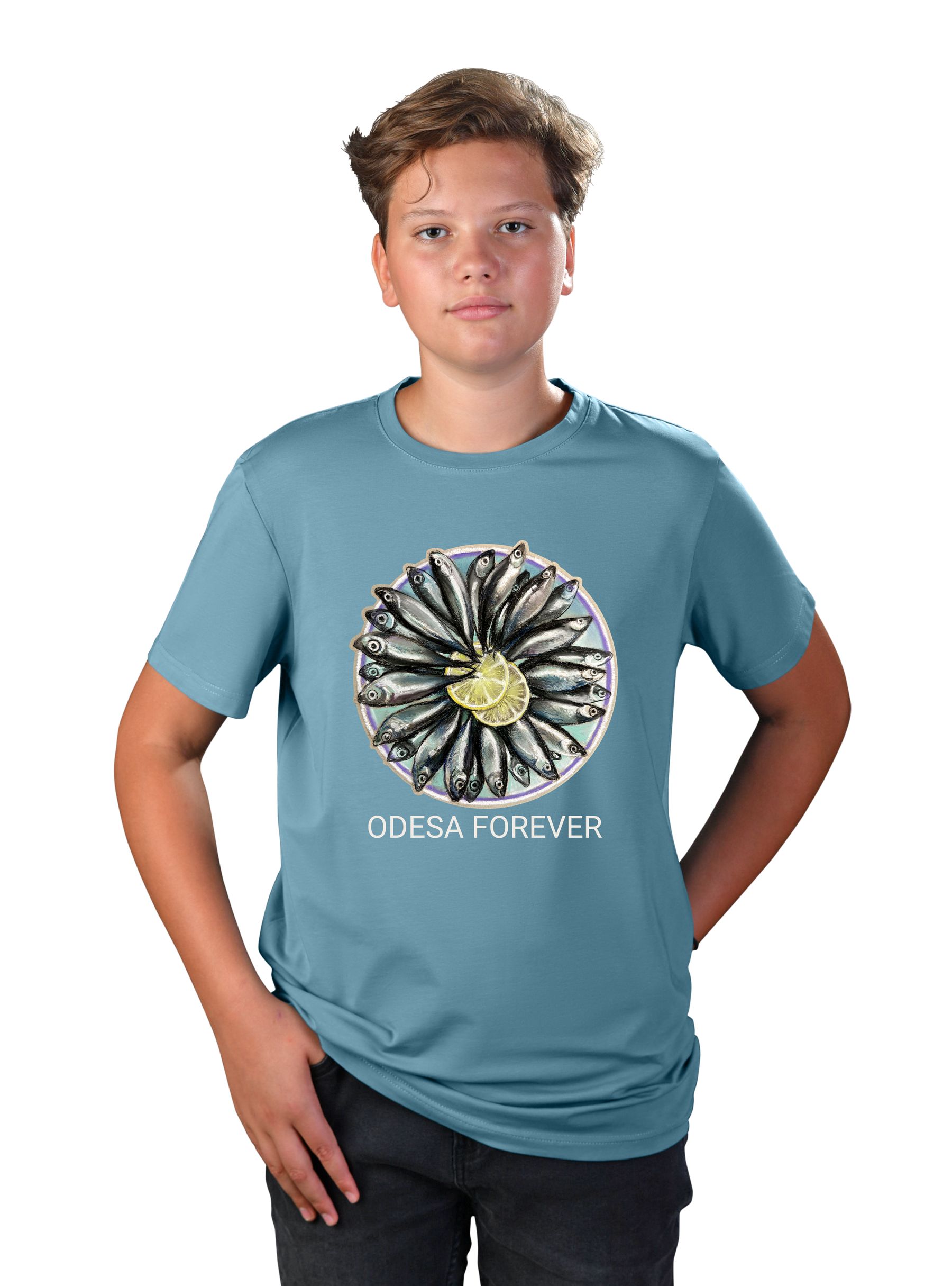 "Odessa forever" teenage sweatshirt for a boy