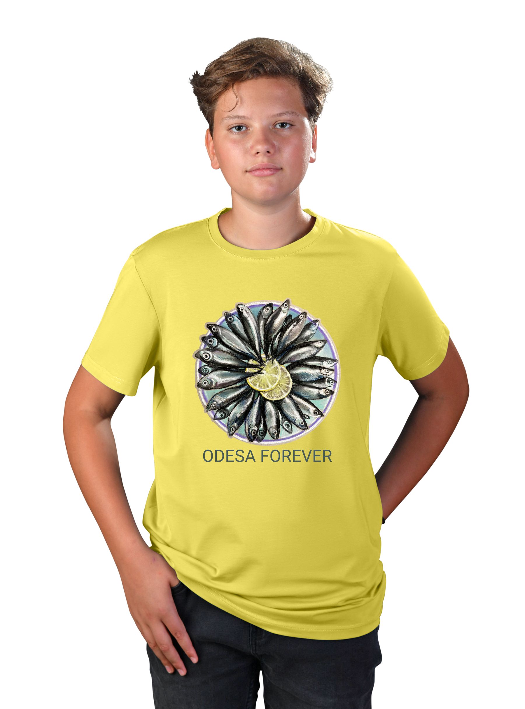 "Odessa forever" teenage sweatshirt for a boy