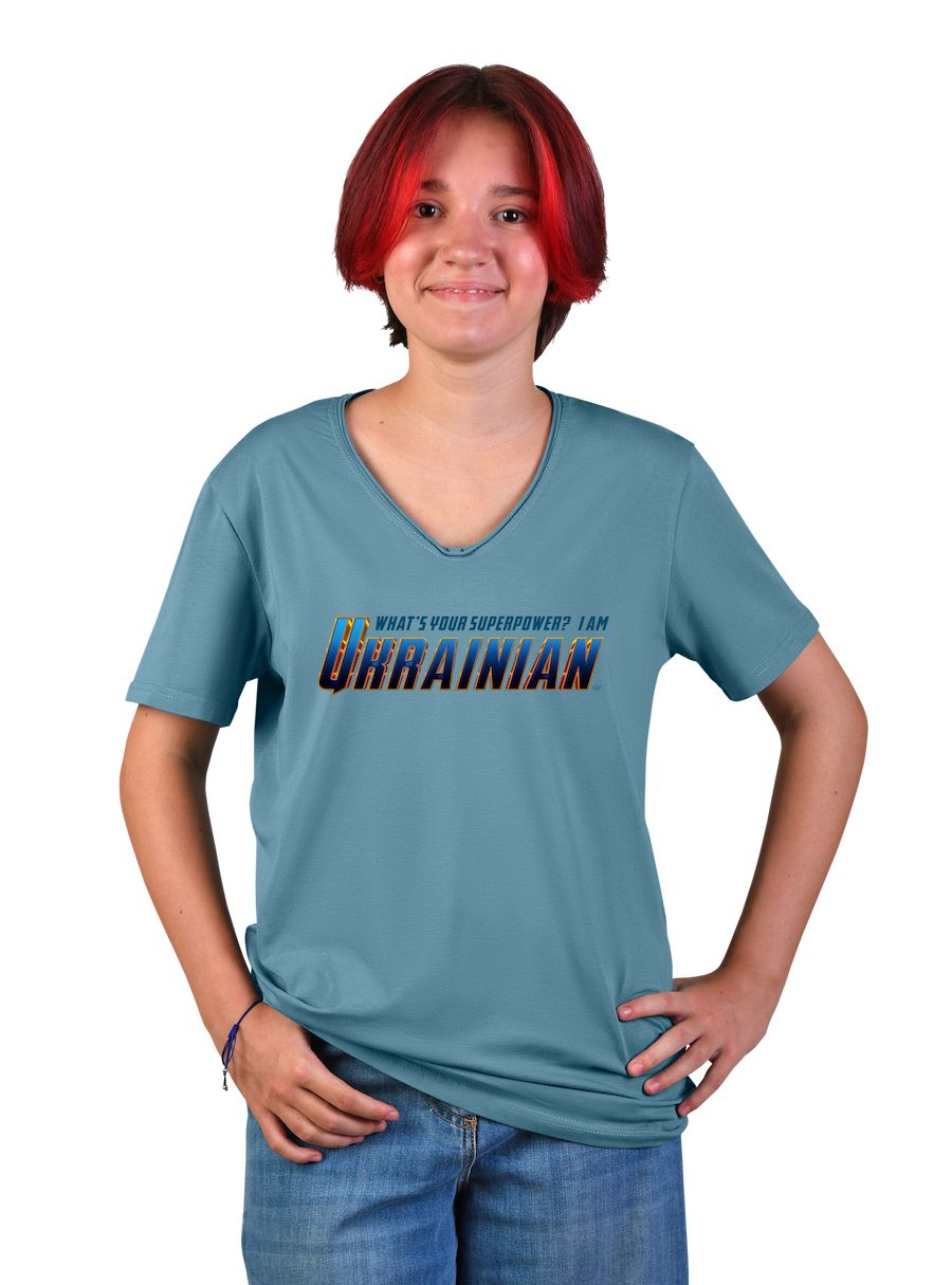 Teen T-shirt for girls "I'am Ukrainian"