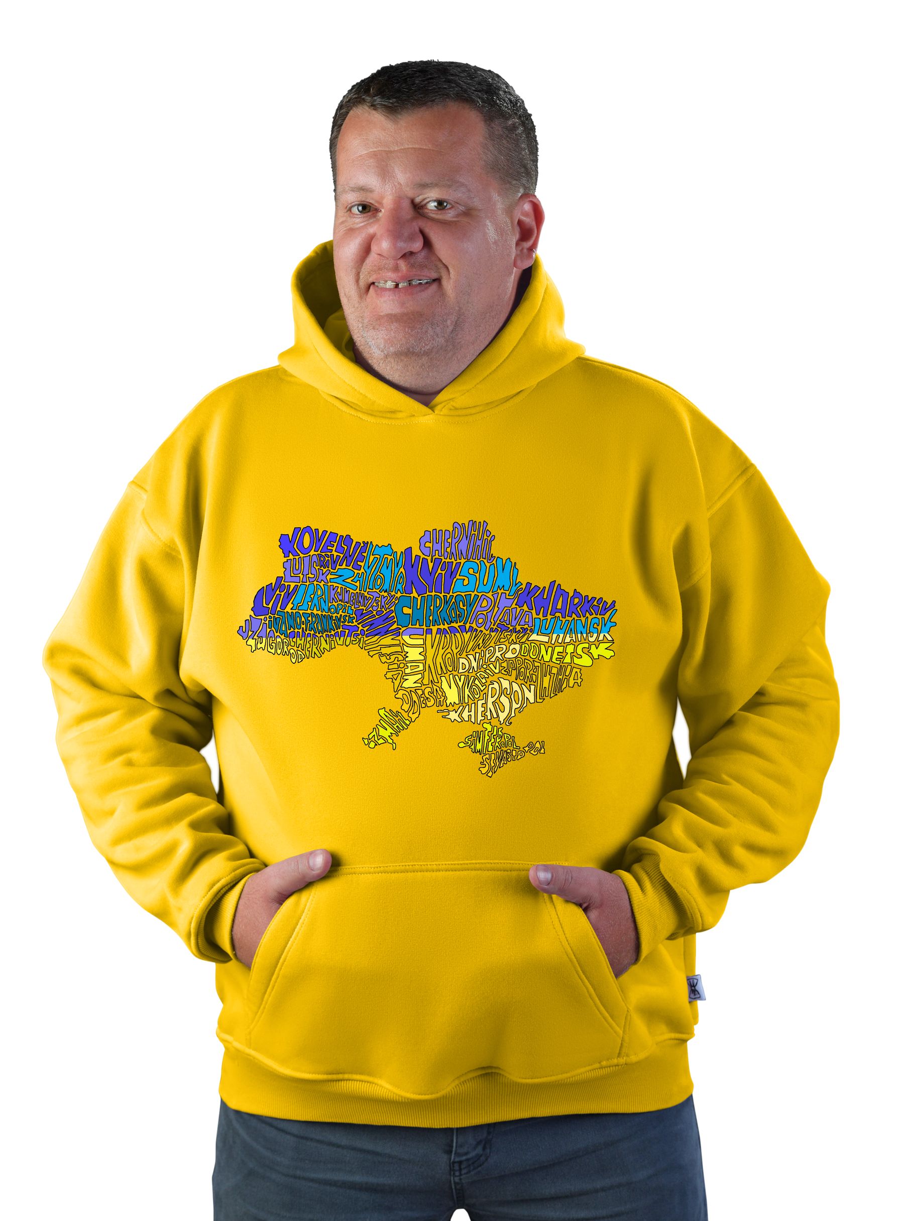 Men's hoodies "Ukraine"