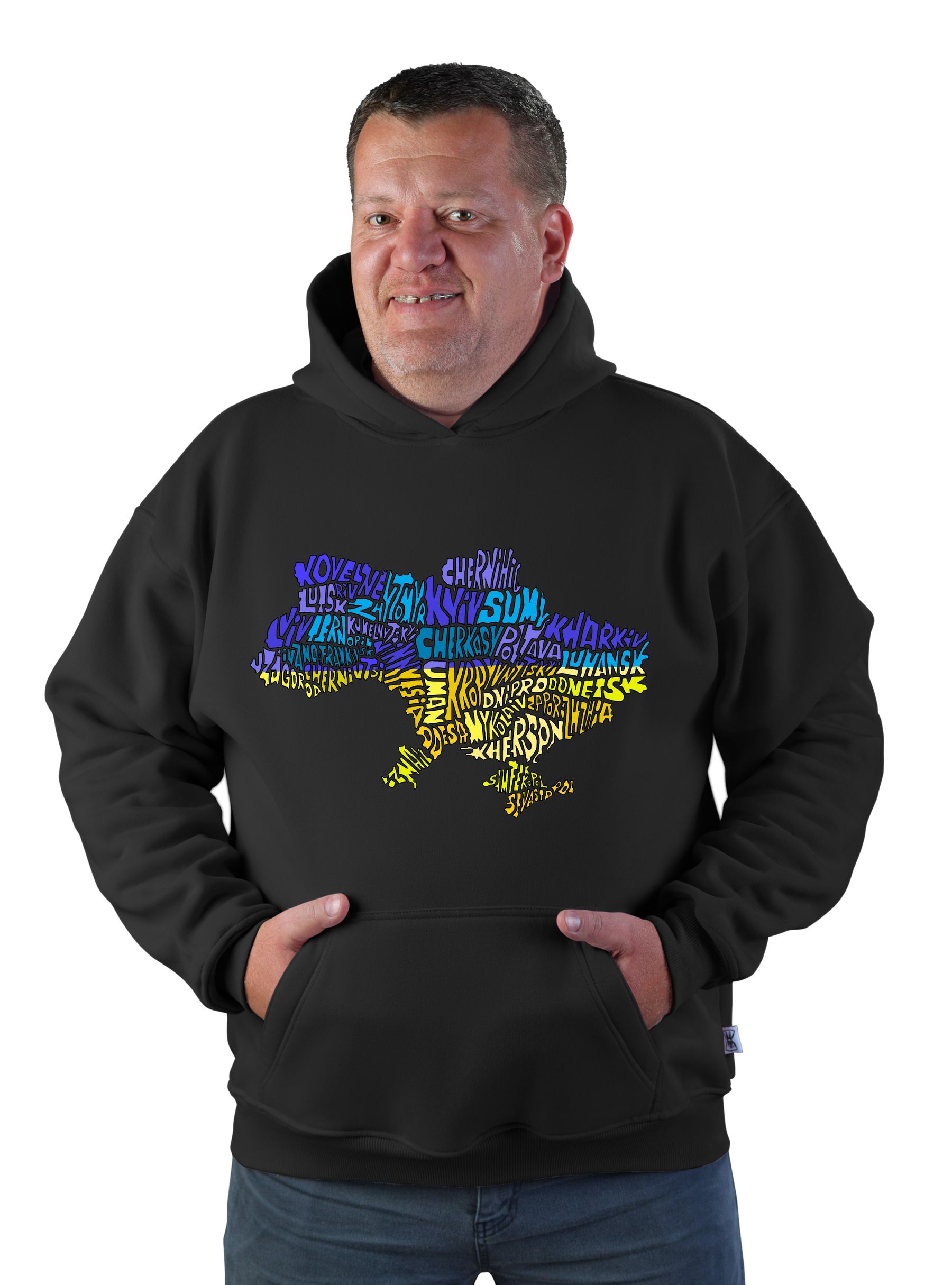 Men's hoodies "Ukraine"