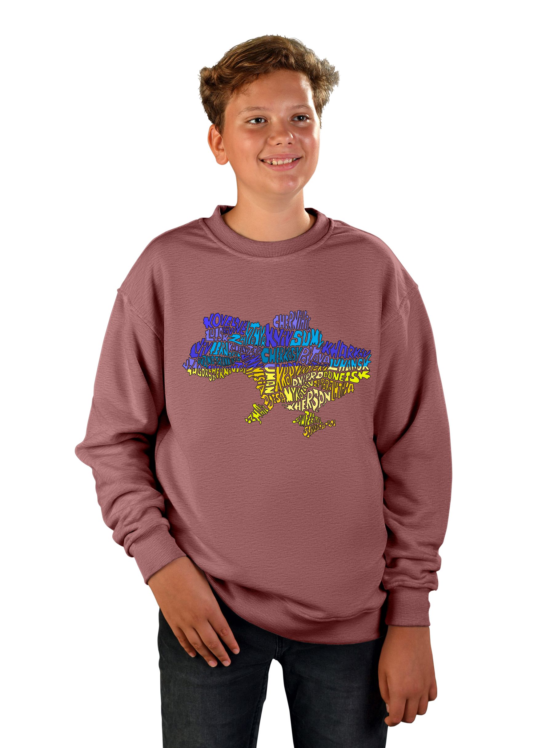 "Ukraine" teenage sweatshirt for a boy