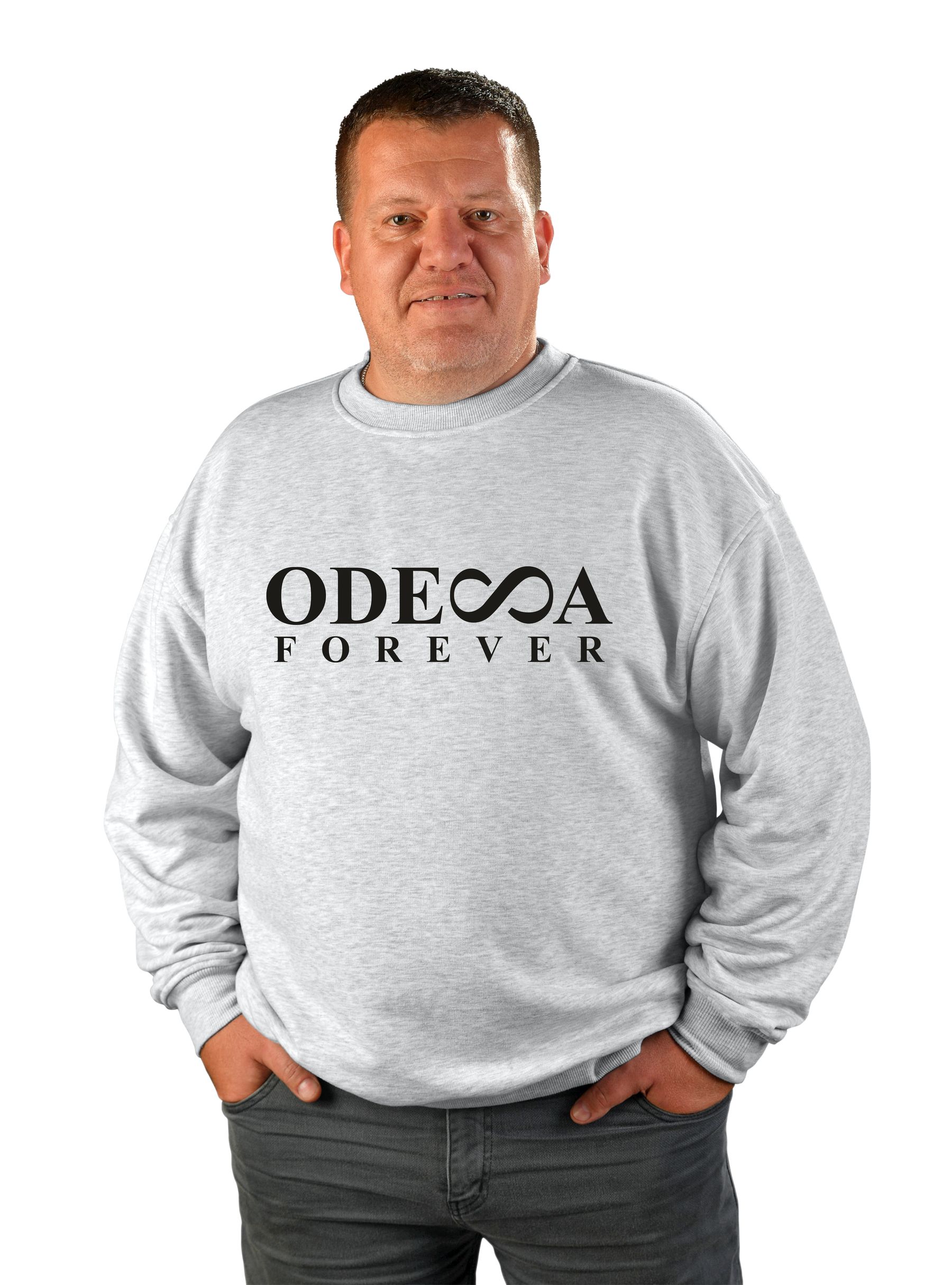 Свитшот мужской "Ode∞a forever", бесконечность