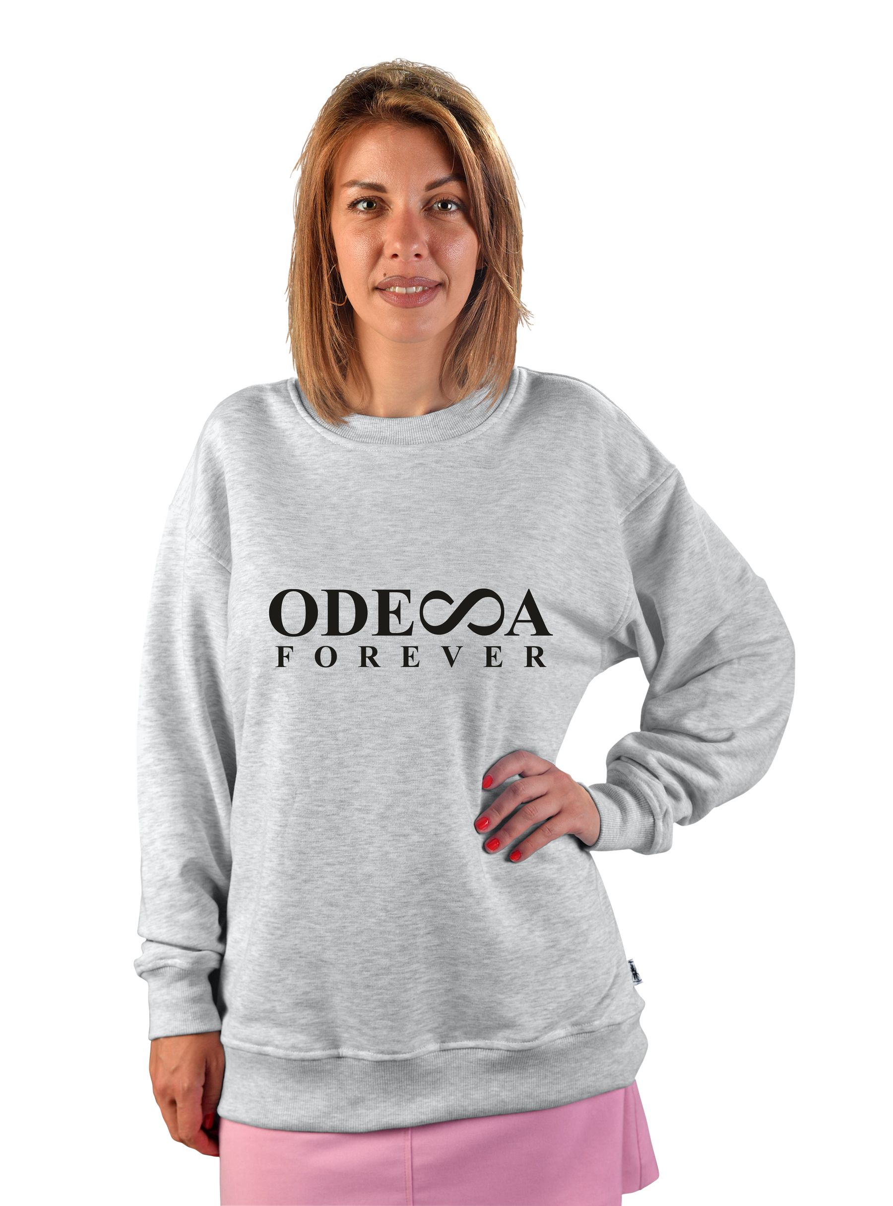 Свитшот женский "Ode∞a forever", бесконечность