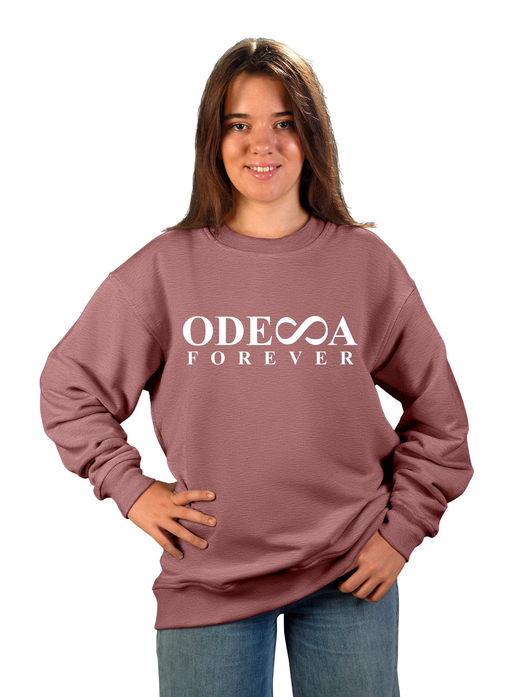Teenage sweatshirt for girls "Ode∞a forever", infinity