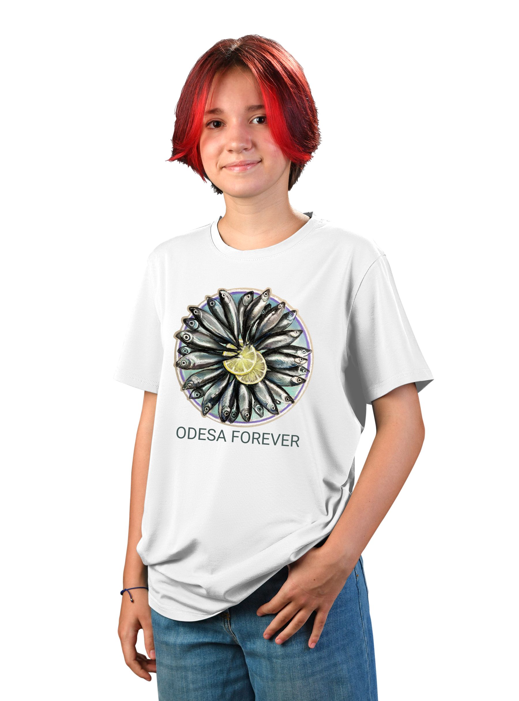 "Odessa forever" teenage sweatshirt for a girl