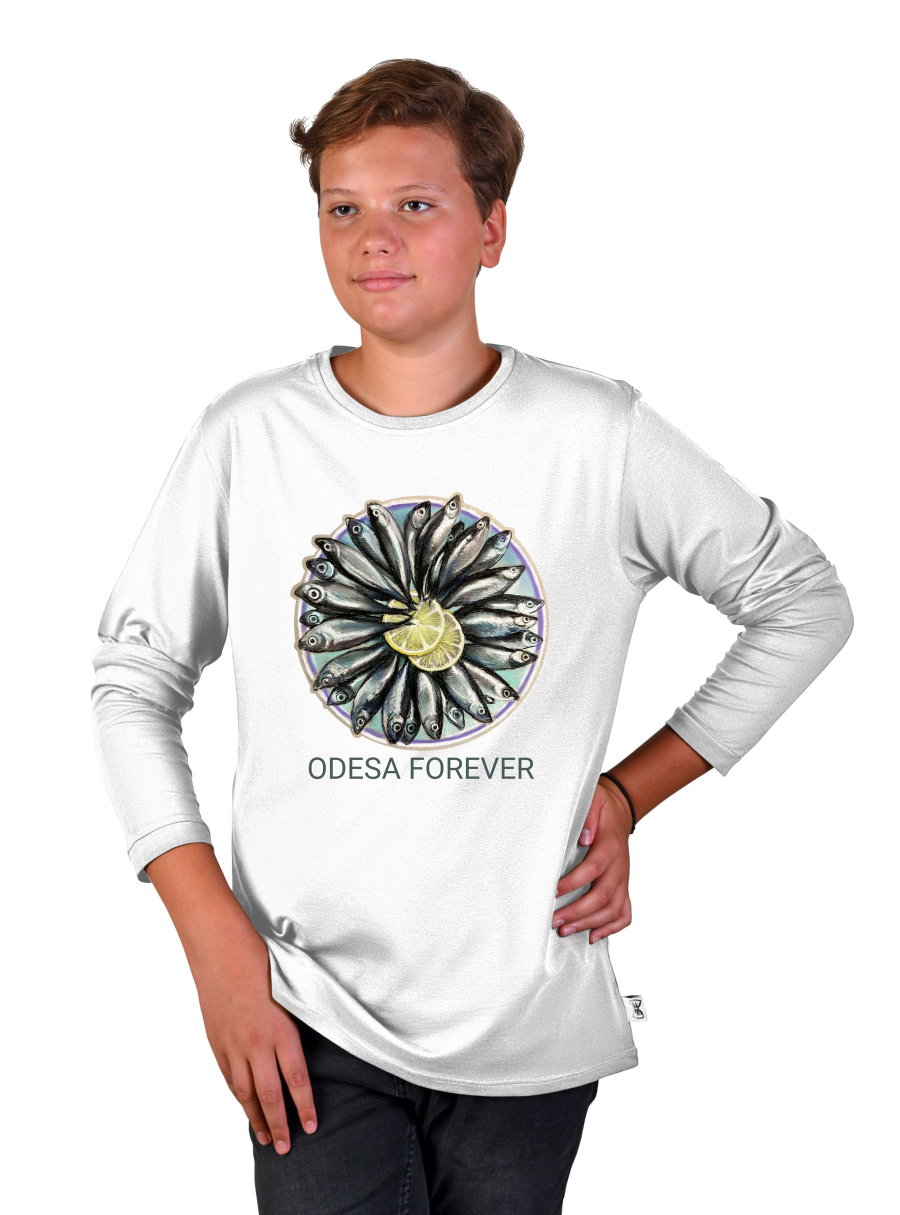 "Odessa forever" teenage t-shirt for a boy, long sleeve
