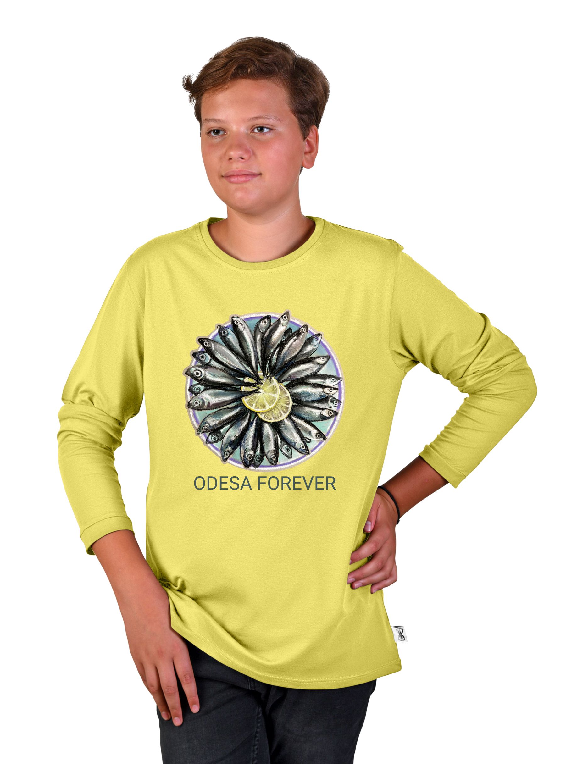 "Odessa forever" teenage t-shirt for a boy, long sleeve