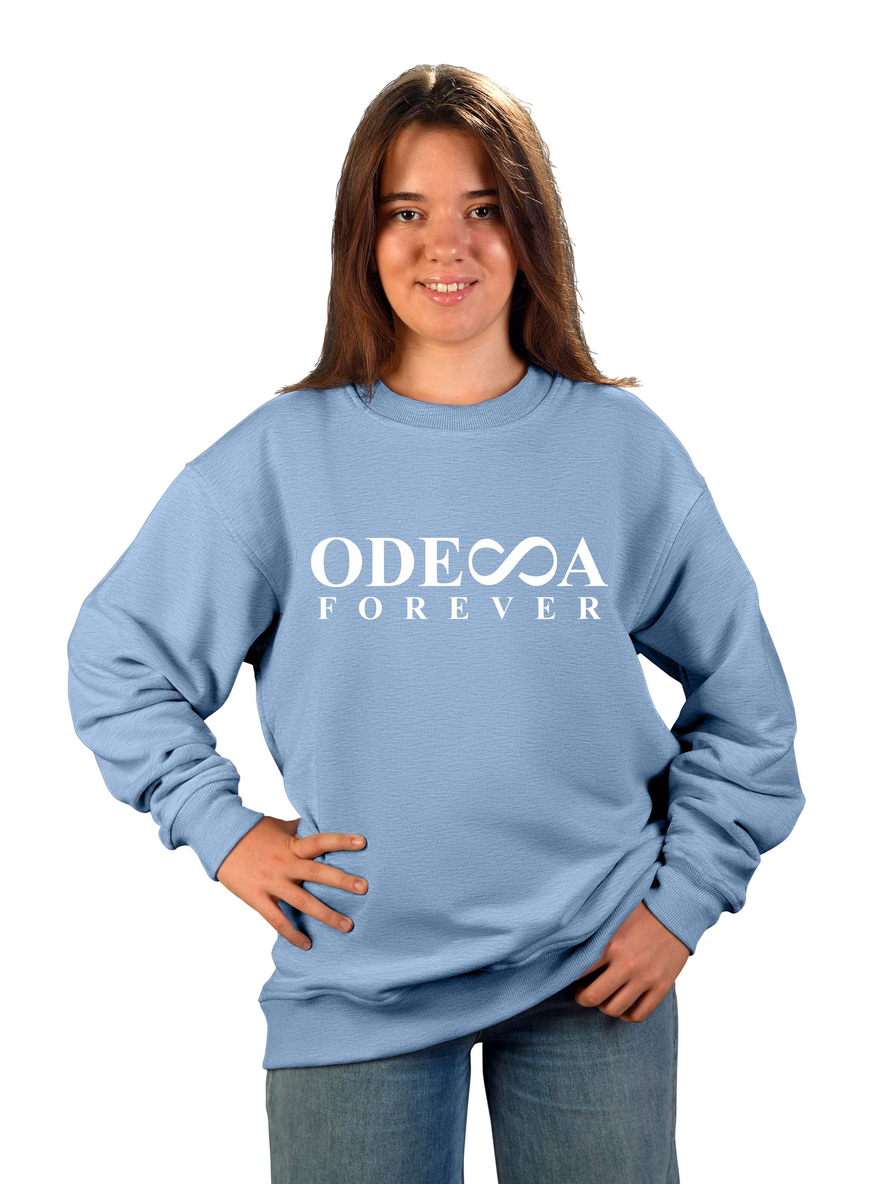 Teenage sweatshirt for girls "Ode∞a forever", infinity