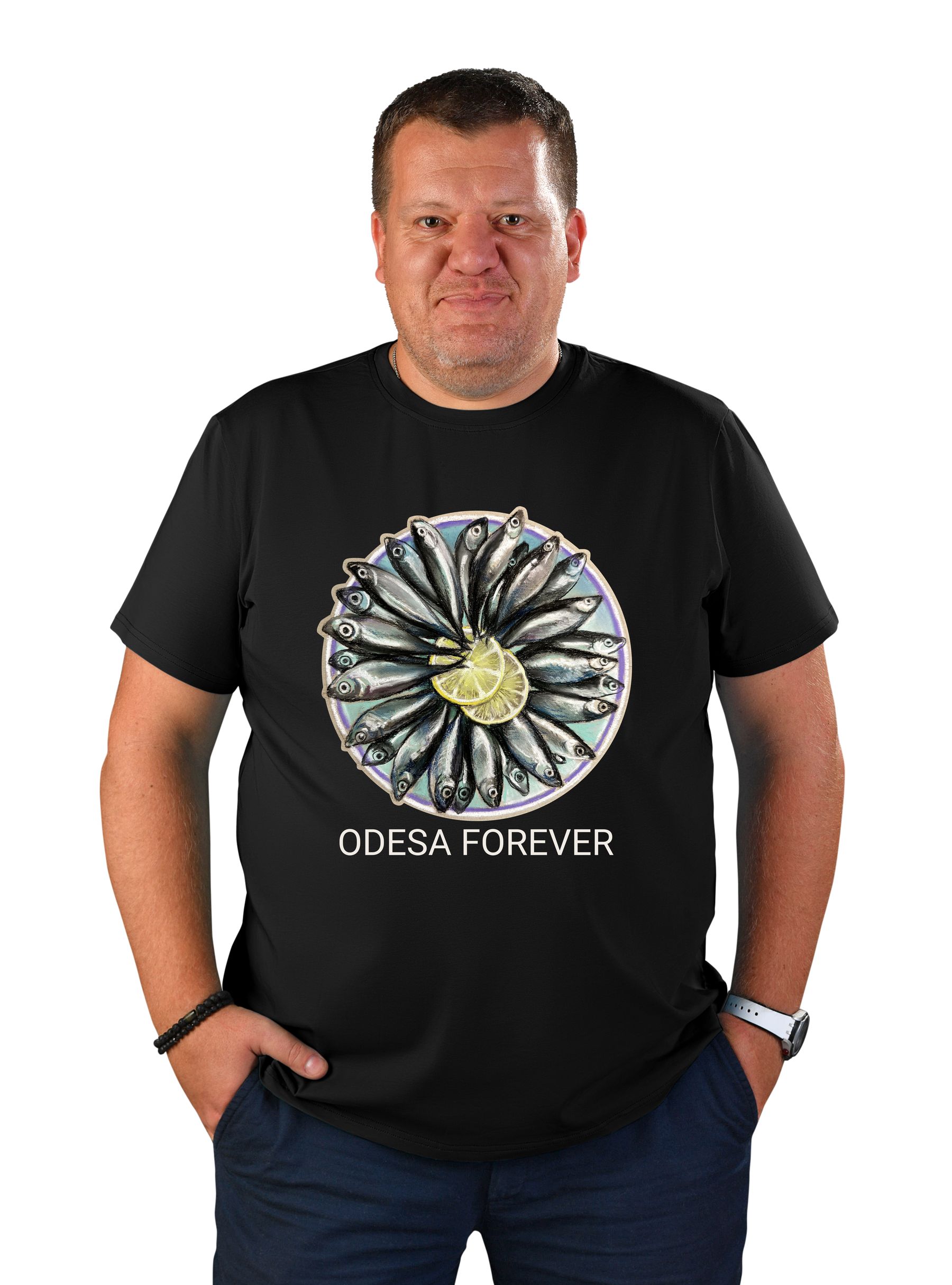 Футболка мужская "Odessa forever"