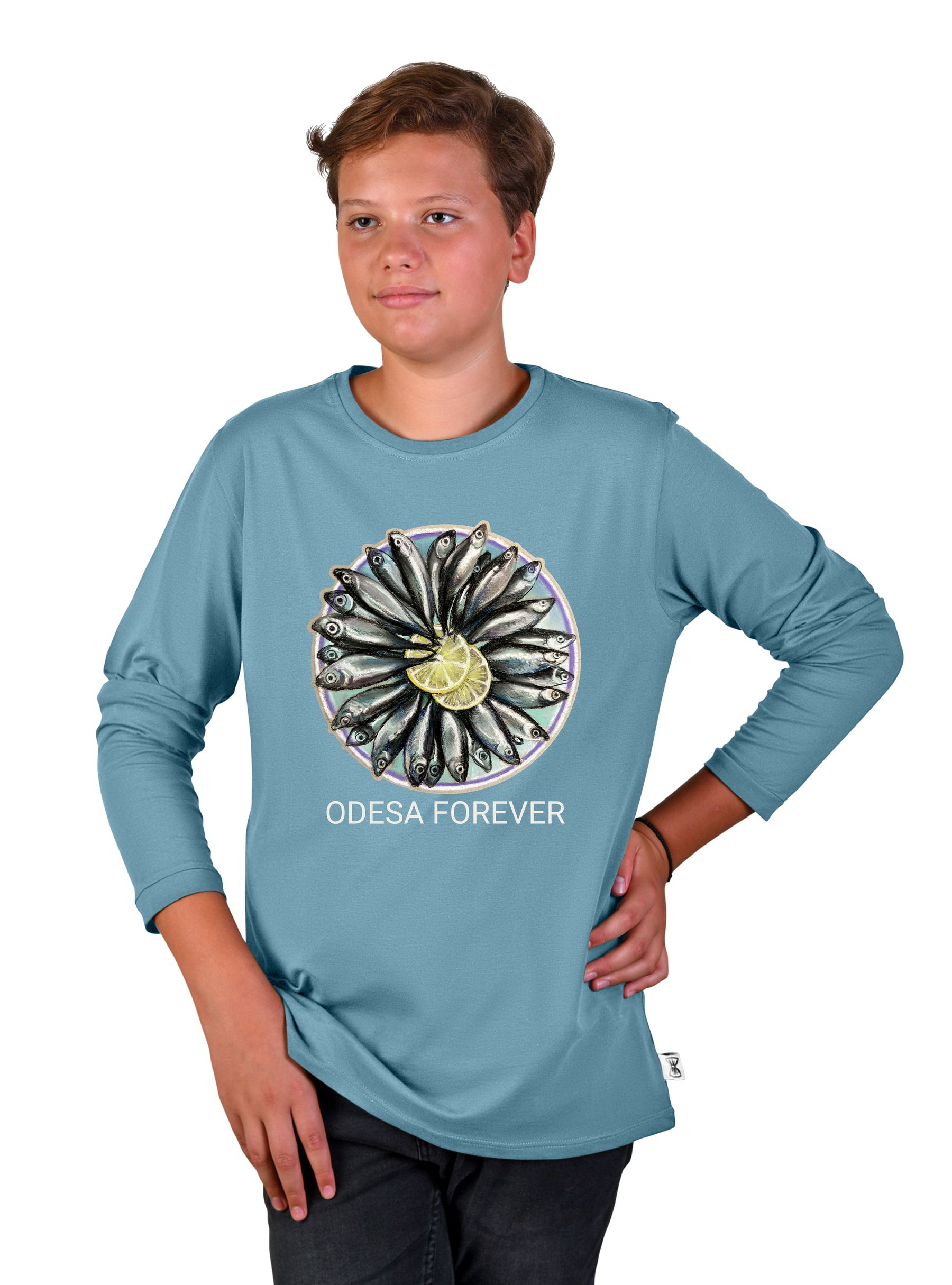 "Odessa forever" teenage t-shirt for a boy, long sleeve