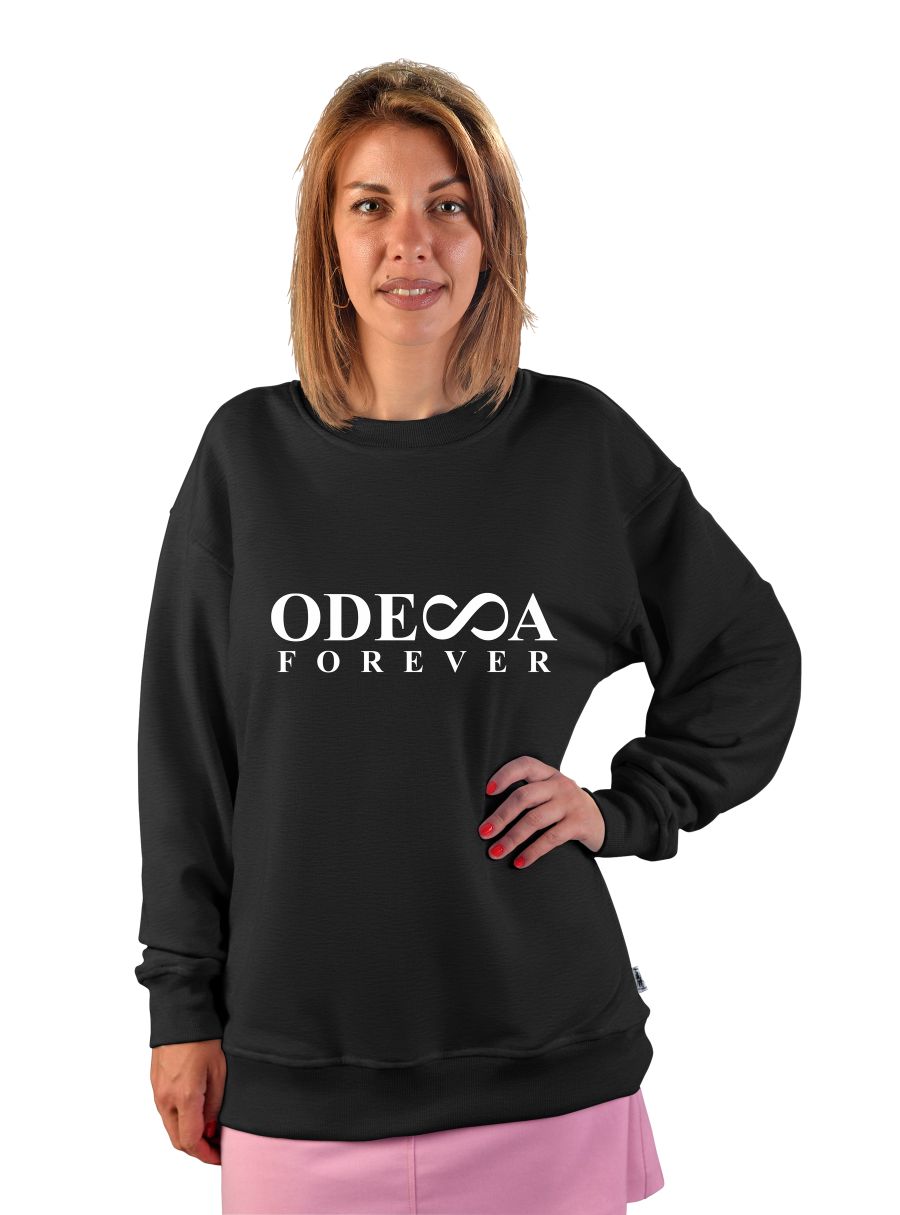 Свитшот женский "Ode∞a forever", бесконечность