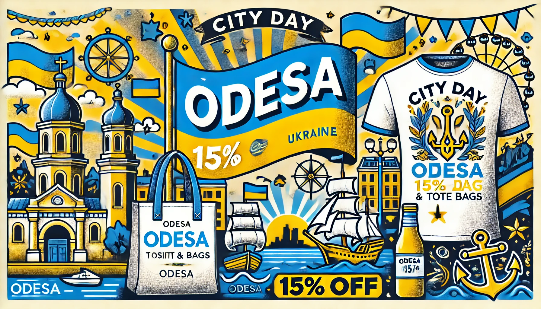 Discounts for Odesa City Day